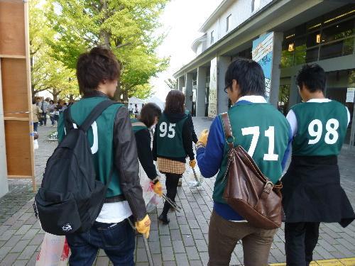 みやこ祭そうじ三日目画像