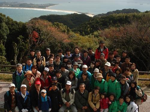 11/23　志賀島ウォーキングそうじ画像