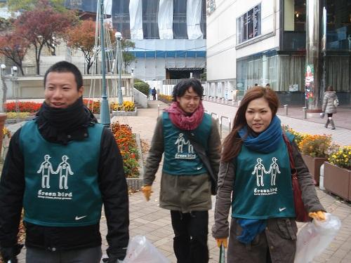 12/9　朝そうじ画像