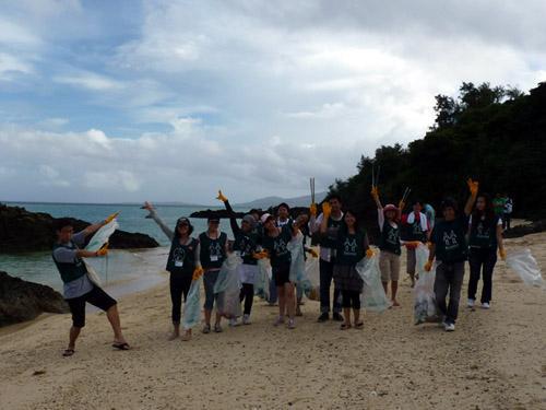 ７月　出前ビーチクリーンナップ　ｉｎ　恩納村希望が丘画像