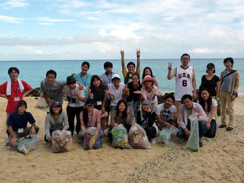 ７月　出前ビーチクリーンナップ　ｉｎ　恩納村希望が丘画像