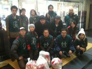 仙台チームの新年おそうじ画像