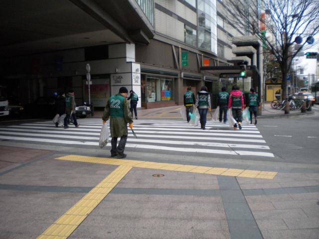 3.24 さむさむーい　朝そうじ画像