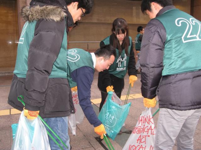 3月29日　夕方そうじ画像