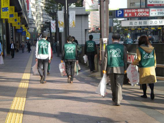 4.14 ブラックデー　朝そうじ画像