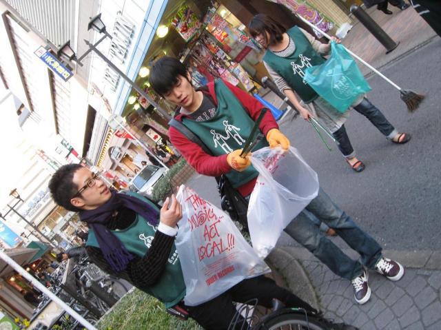 4月5日　夕方そうじ画像