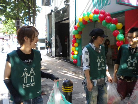 5.19　街も自分もキレイに☆★☆朝そうじ画像