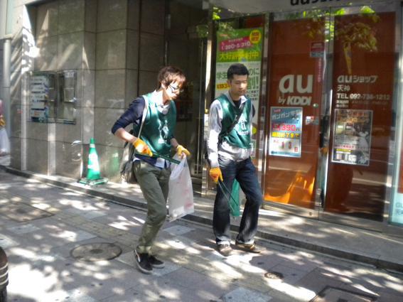 5.19　街も自分もキレイに☆★☆朝そうじ画像