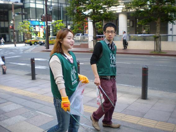 5.19　街も自分もキレイに☆★☆朝そうじ画像