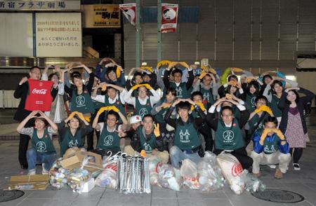2011年歌舞伎町のごみゼロそうじ！画像