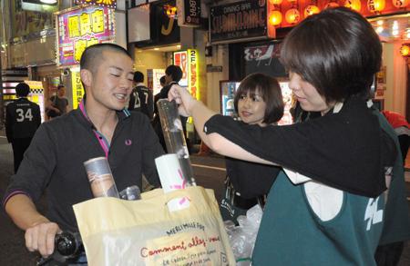 ６／６歌舞伎町そうじ！画像