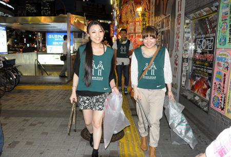 ６／６歌舞伎町そうじ！画像