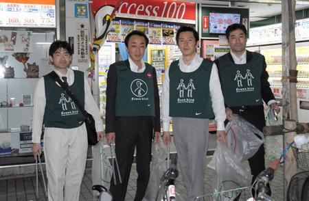 ６／６歌舞伎町そうじ！画像