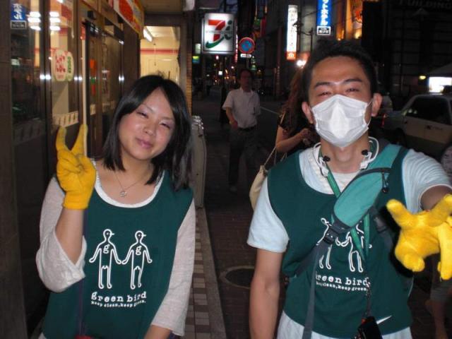 「第2火曜の学生夜掃除は7時に変更になってます！」画像