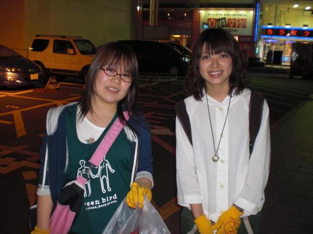 「第2火曜の学生夜掃除は7時に変更になってます！」画像