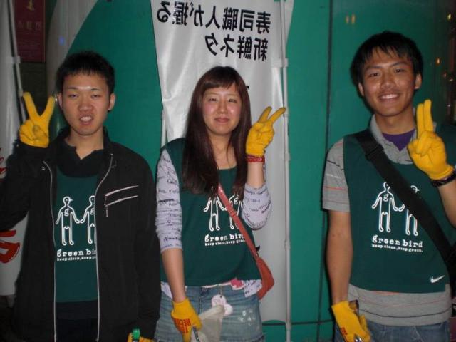 「第2火曜の学生夜掃除は7時に変更になってます！」画像