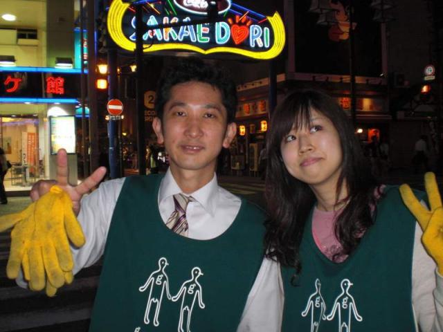 「第2火曜の学生夜掃除は7時に変更になってます！」画像