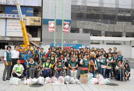 第3回　歌舞伎町朝そうじコラボを行いました。画像