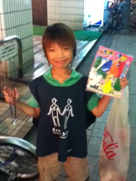 汗だくお掃除リーダー不在画像