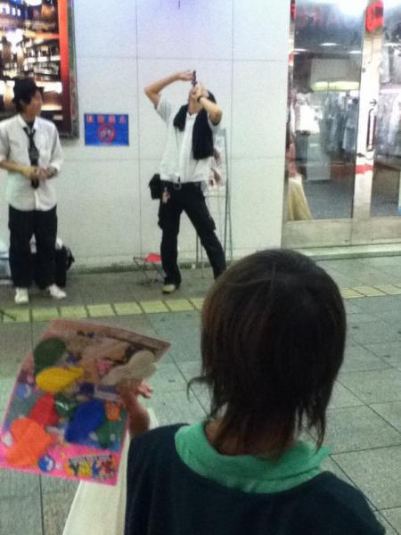 汗だくお掃除リーダー不在画像