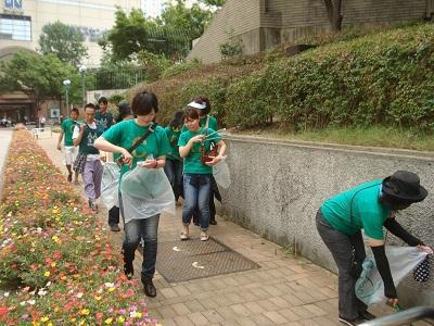 P.G.C.D.12th　コラボそうじ画像