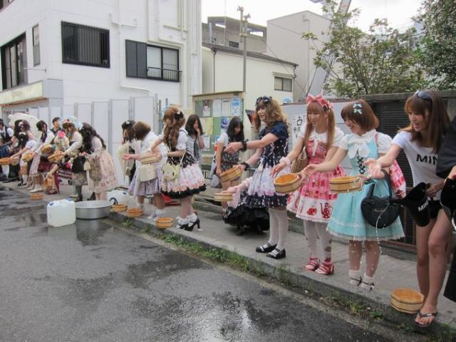 打ち水大作戦２０１１画像