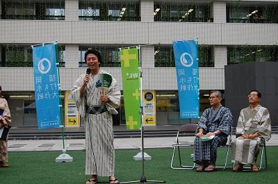 7/21(木)　福岡打ち水大作戦2011画像