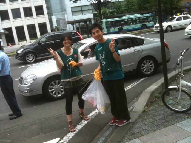 8/27 拾ってスマイル。出会ってスマイル。画像