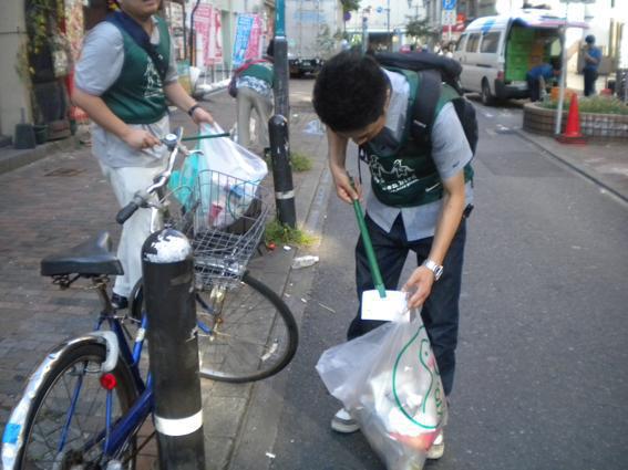 9.12　「あ〜、しょっぱい」朝そうじ画像