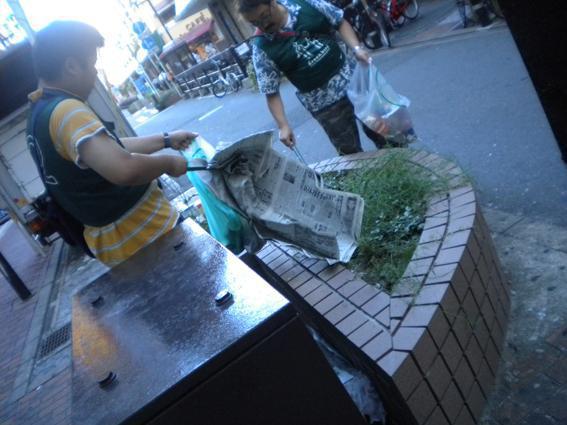 9.15　女々がいない？　朝そうじ画像