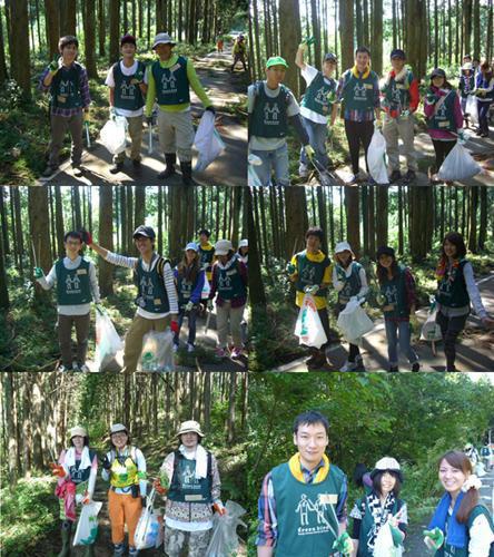 「富士山樹海そうじ2011」無事終了！画像