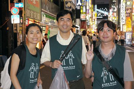 夏本番！歌舞伎町そうじ画像