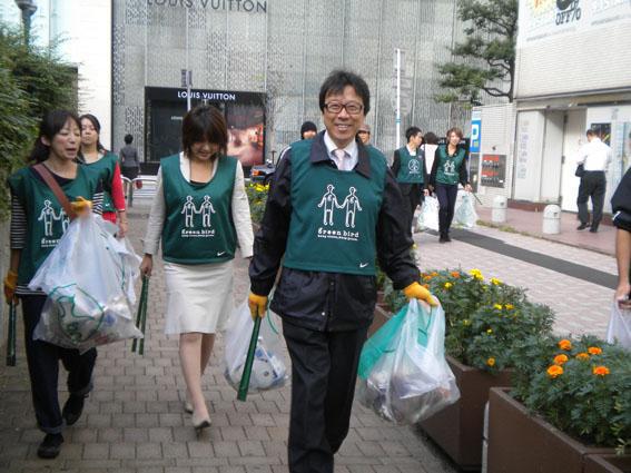 10.3　ホークスおめでとう☆朝そうじ画像