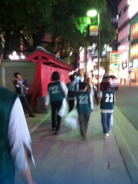 9.27 季節の変わり目は風邪にご注意を！夕方そうじ画像