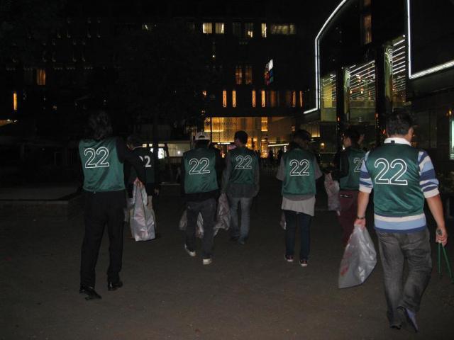 10.11 秋ですね。夜そうじ！！画像