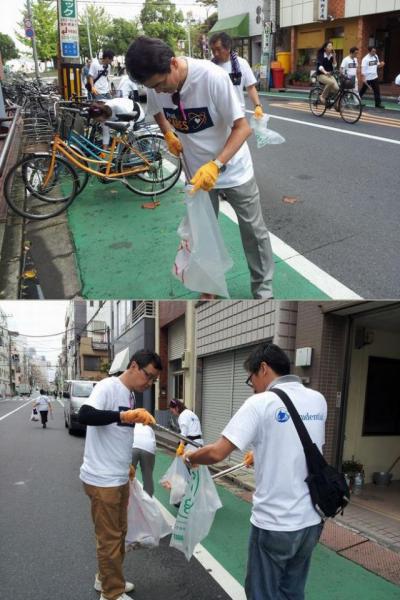 スター生命クリーンアップウォーク in 錦糸町画像