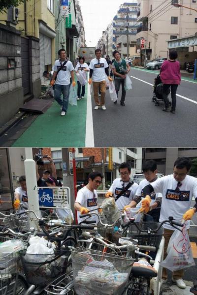 スター生命クリーンアップウォーク in 錦糸町画像