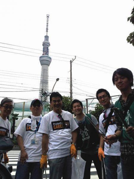 スター生命クリーンアップウォーク in 錦糸町画像