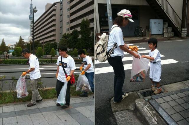 スター生命クリーンアップウォーク in 錦糸町画像