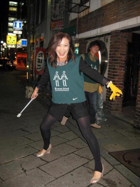 今にも雨が降り出しそうでしたが&hellip;夜そうじ！画像