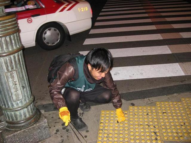 10月27日夜そうじ画像