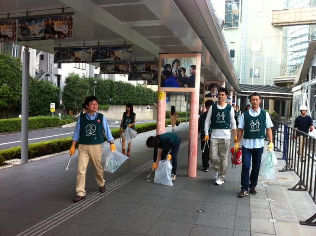 21歳の誕生日ををゴミ拾いで祝う！画像