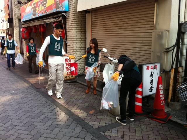 21歳の誕生日ををゴミ拾いで祝う！画像