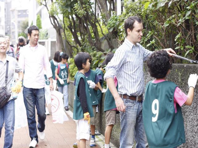 10月16日（日）【ふるさと探検しぶやっ子】ゴミ拾い画像