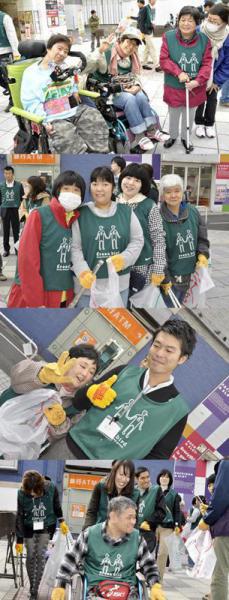 第４回 新宿マルイ本館&times;新宿社協コラボそうじ：おそうじレポート画像