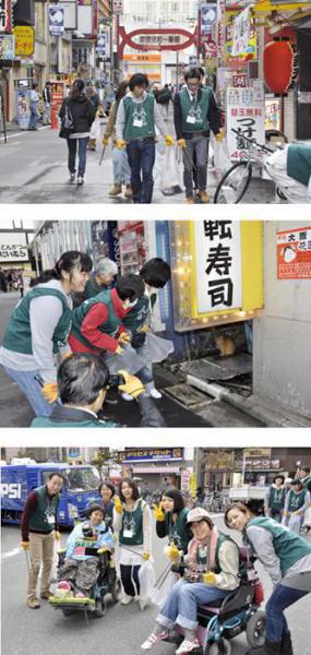 第４回 新宿マルイ本館&times;新宿社協コラボそうじ：おそうじレポート画像