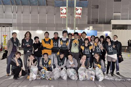 歌舞伎町そうじ11月7日画像