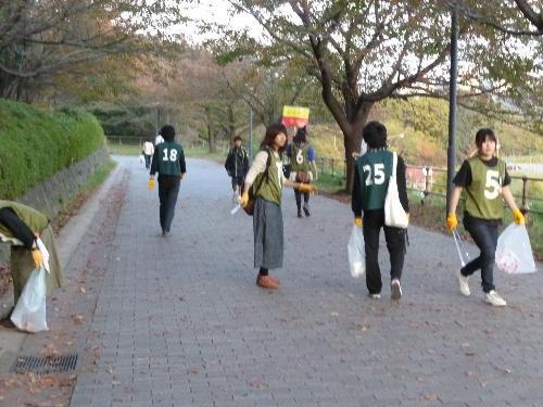 首都大みやこ祭コラボそうじ二日目☆画像
