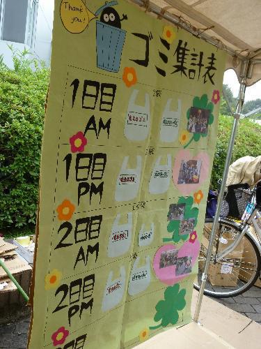 首都大みやこ祭コラボそうじ三日目★画像