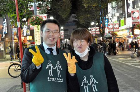 11月21日歌舞伎町そうじ画像